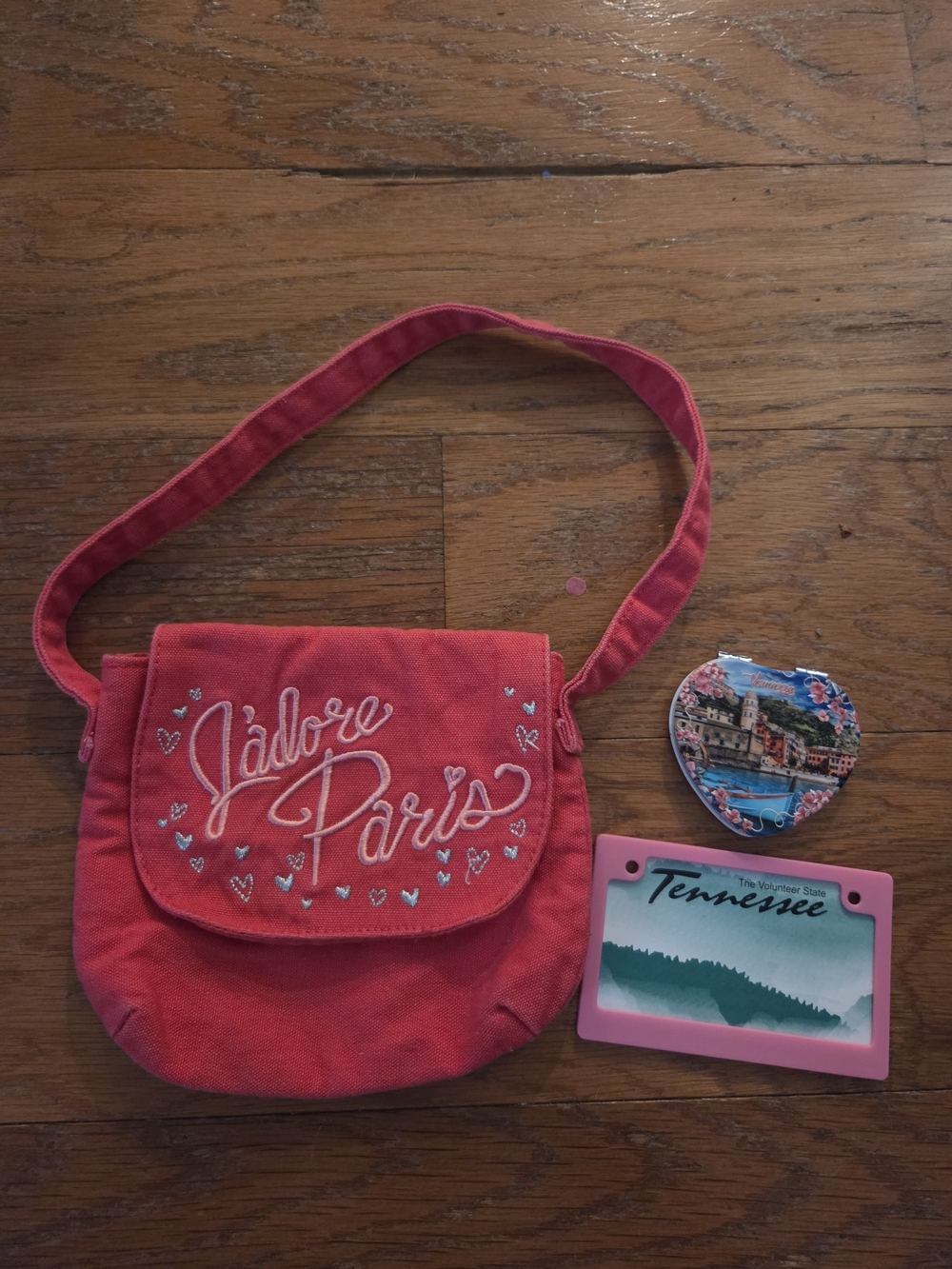 Kids J'adore Paris Shoulder Purse & Accessories
